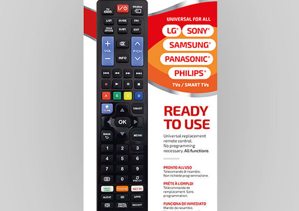 TéLéCommande Universelle pour Samsung Smart-TV, Remplacement à