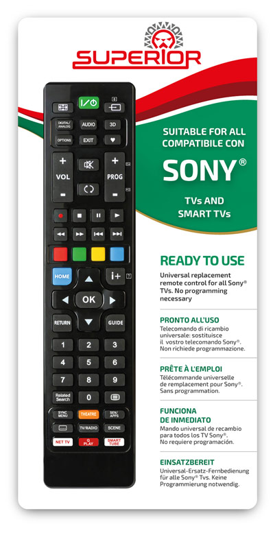 Télécommande TV universelle SONY 8033