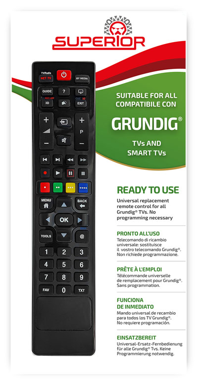 Mando Universal para TV Grundig - Seidec - Electronica de consumo y pr